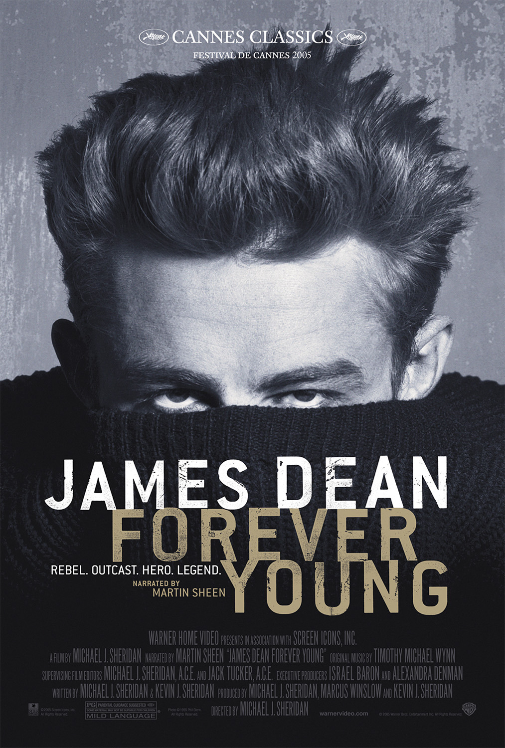 Extra Large Movie Poster Image for James Dean: Forever Young 