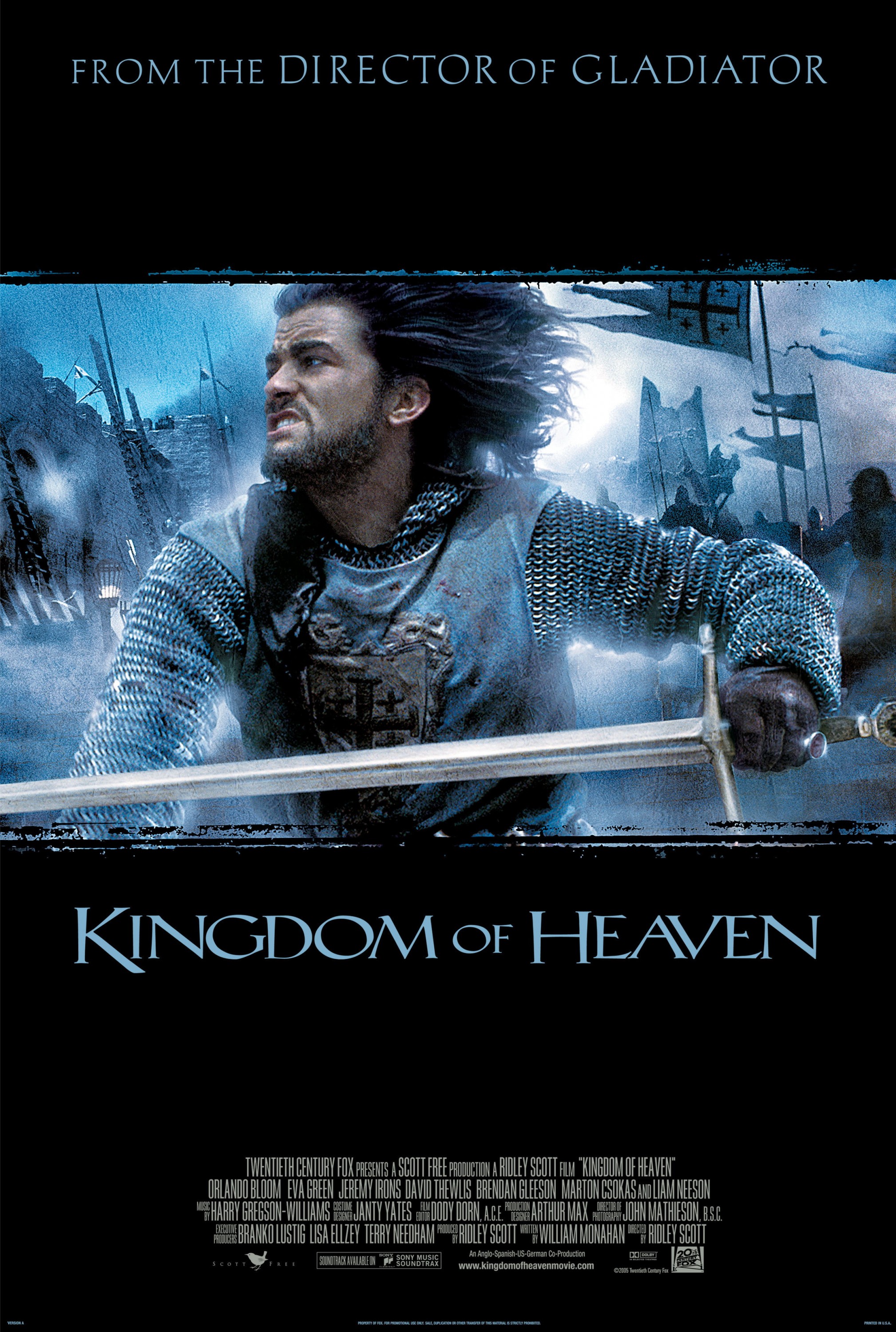 Mega Sized Movie Poster Image for Kingdom of Heaven (#1 of 4)