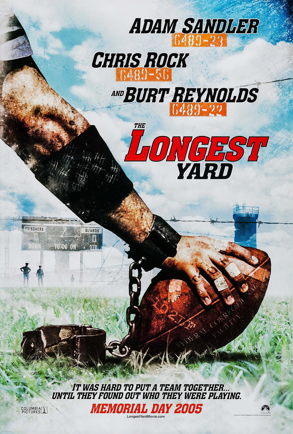 Extra Large Movie Poster Image for The Longest Yard (#1 of 7)