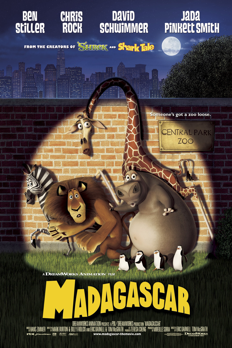 Extra Large Movie Poster Image for Madagascar (#7 of 11)