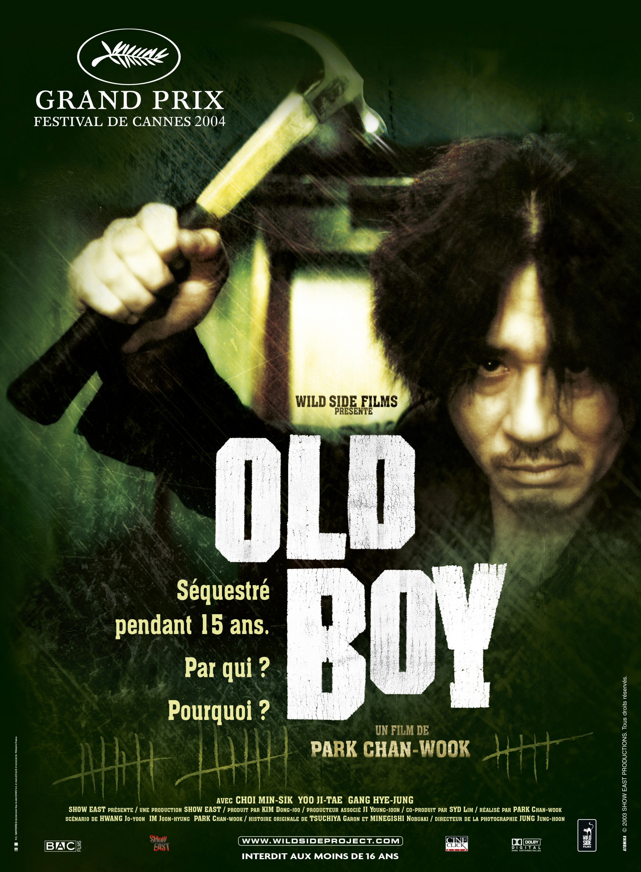 Mega Sized Movie Poster Image for Oldboy (#3 of 7)
