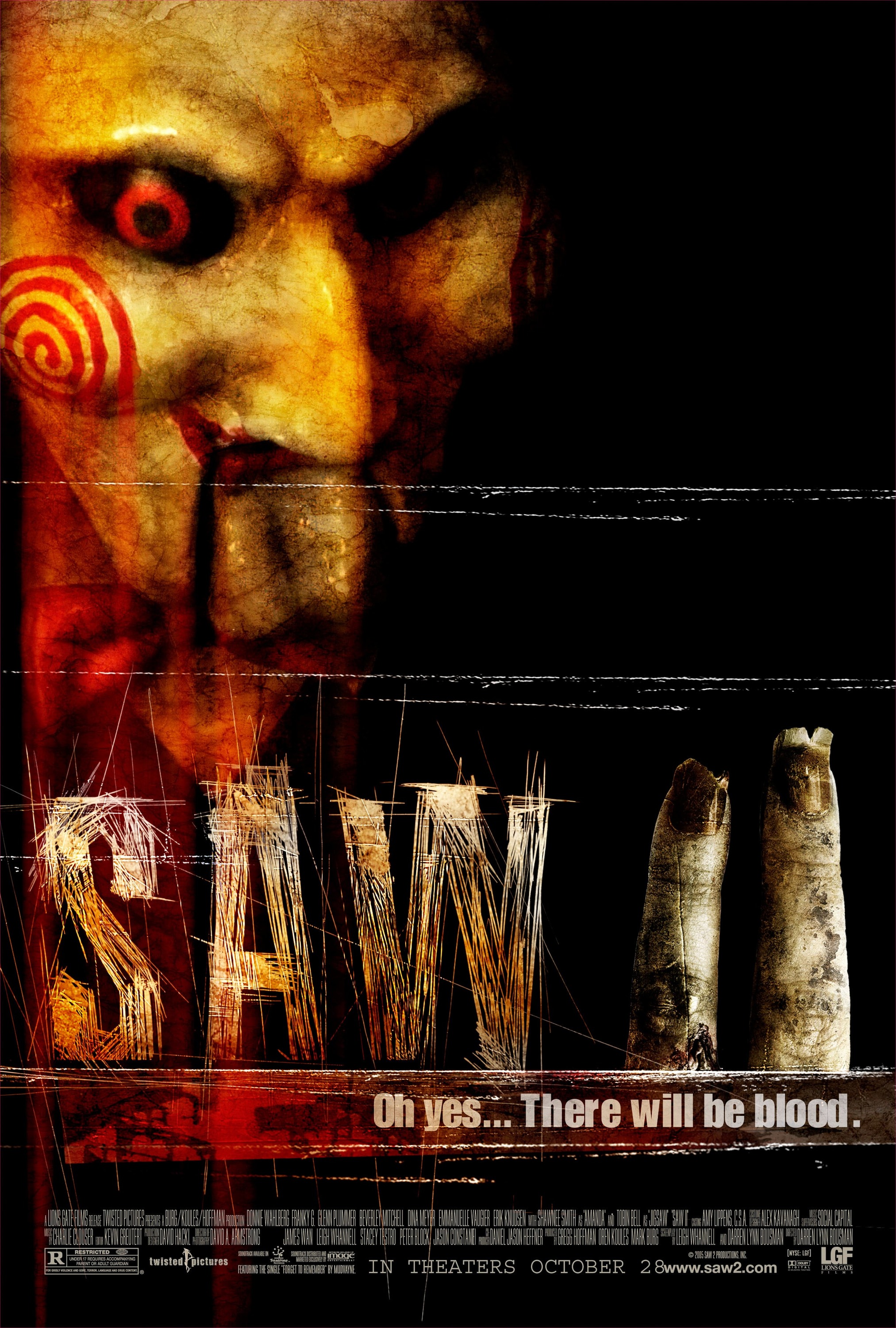 Mega Sized Movie Poster Image for Saw II (#4 of 10)
