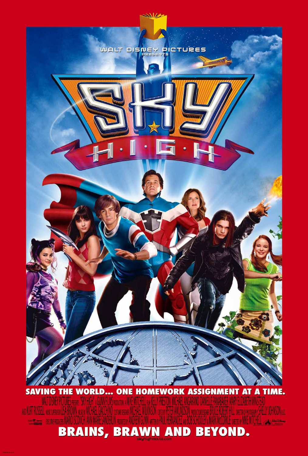 Extra Large Movie Poster Image for Sky High (#1 of 9)