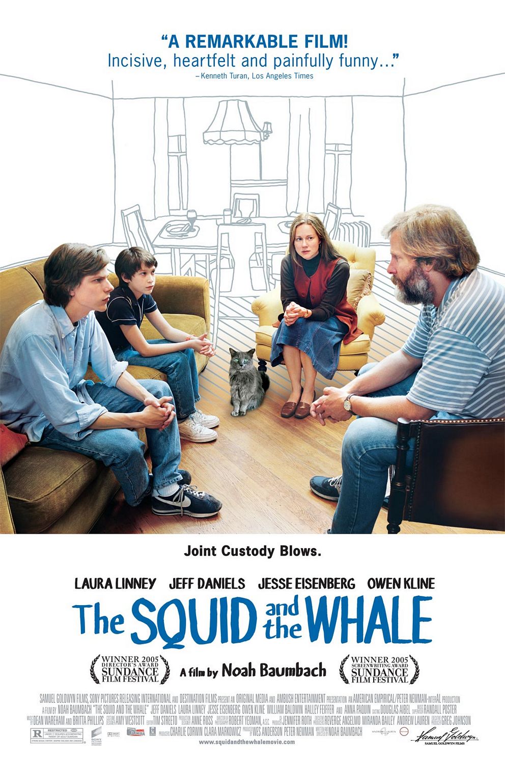 Extra Large Movie Poster Image for The Squid and the Whale (#1 of 2)