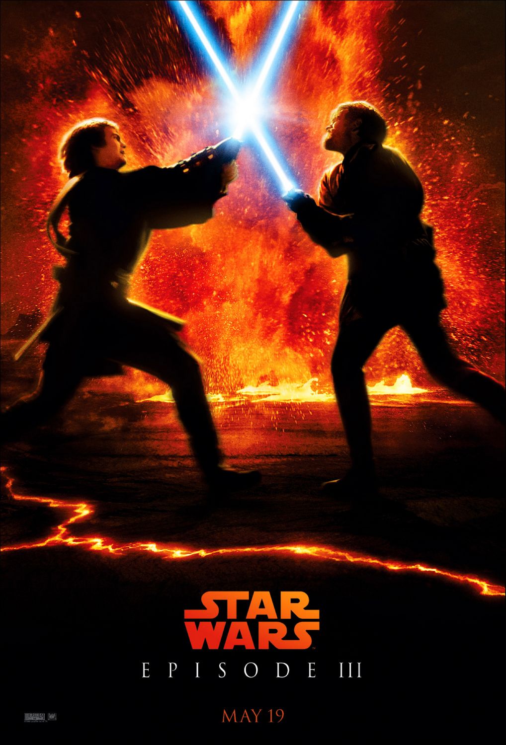 Extra Large Movie Poster Image for Star Wars: Episode III - Revenge of the Sith (#4 of 9)