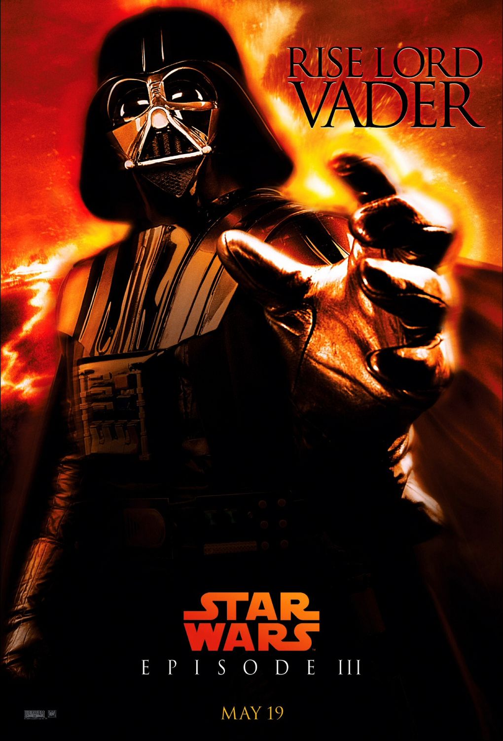Extra Large Movie Poster Image for Star Wars: Episode III - Revenge of the Sith (#6 of 9)