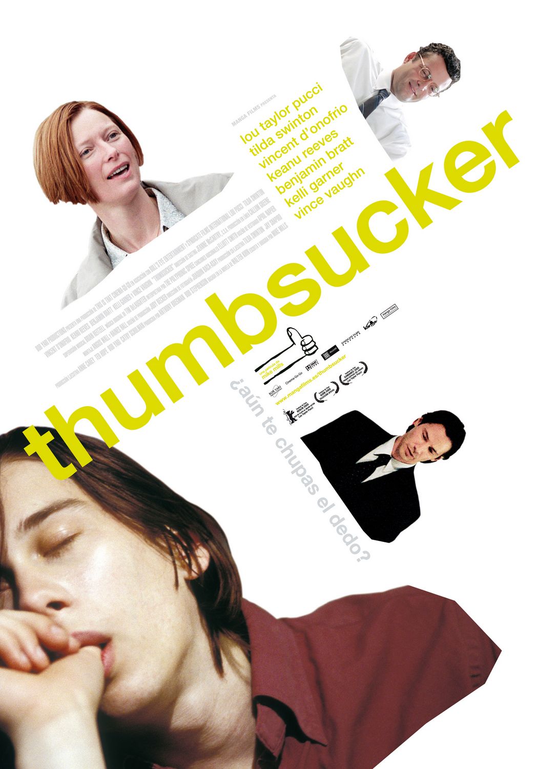 Extra Large Movie Poster Image for Thumbsucker (#3 of 3)