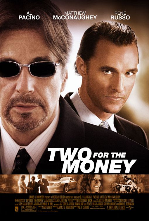 Two For the Money Movie Poster