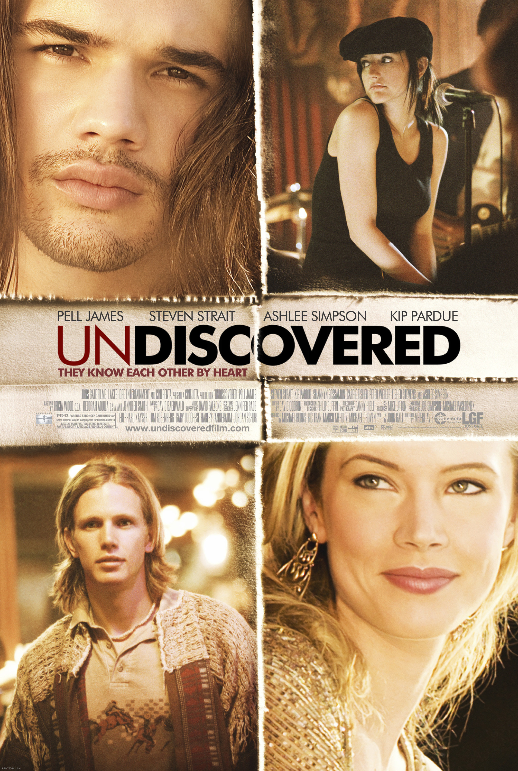 Mega Sized Movie Poster Image for Undiscovered 