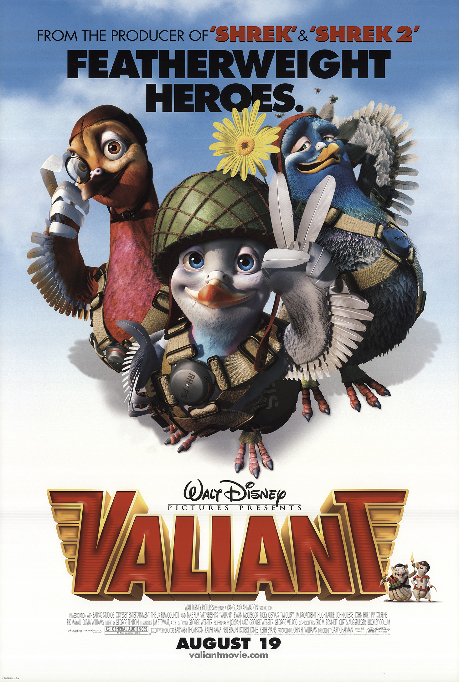 Mega Sized Movie Poster Image for Valiant (#1 of 2)