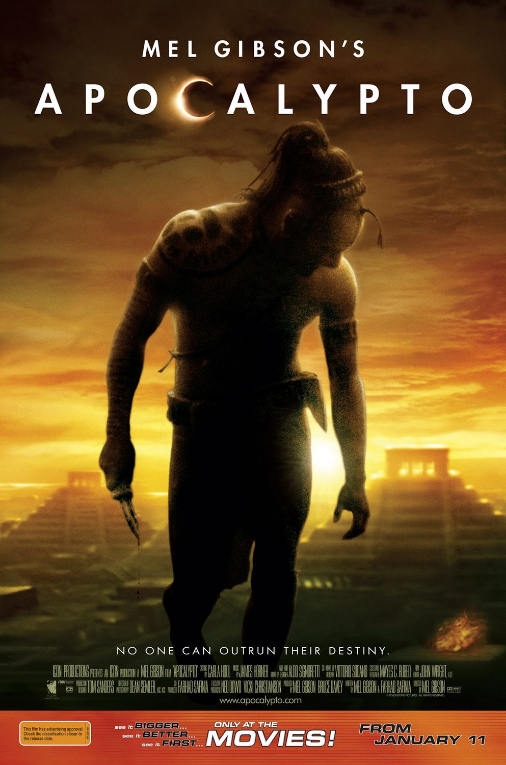 Extra Large Movie Poster Image for Apocalypto (#2 of 2)