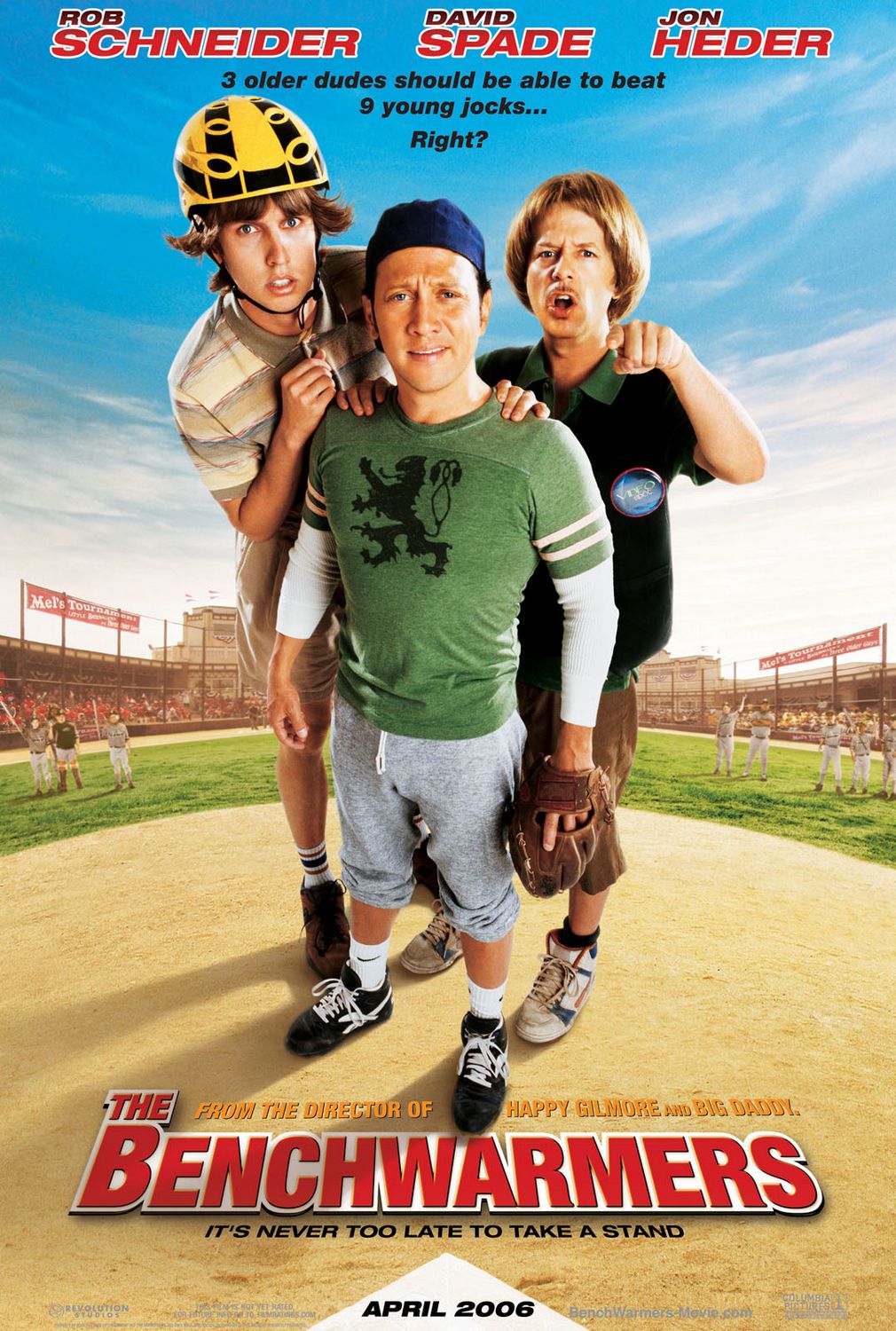 Extra Large Movie Poster Image for The Benchwarmers 