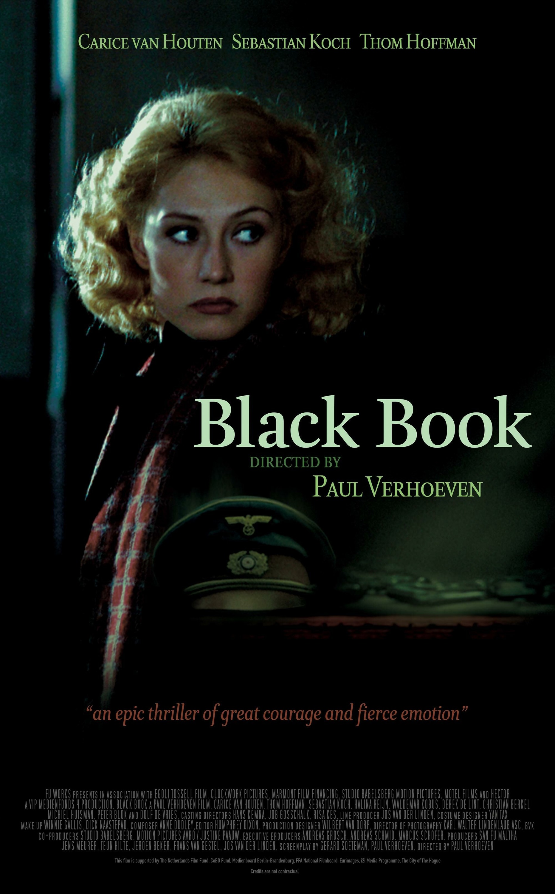 Mega Sized Movie Poster Image for Black Book (aka Zwartboek) (#1 of 5)
