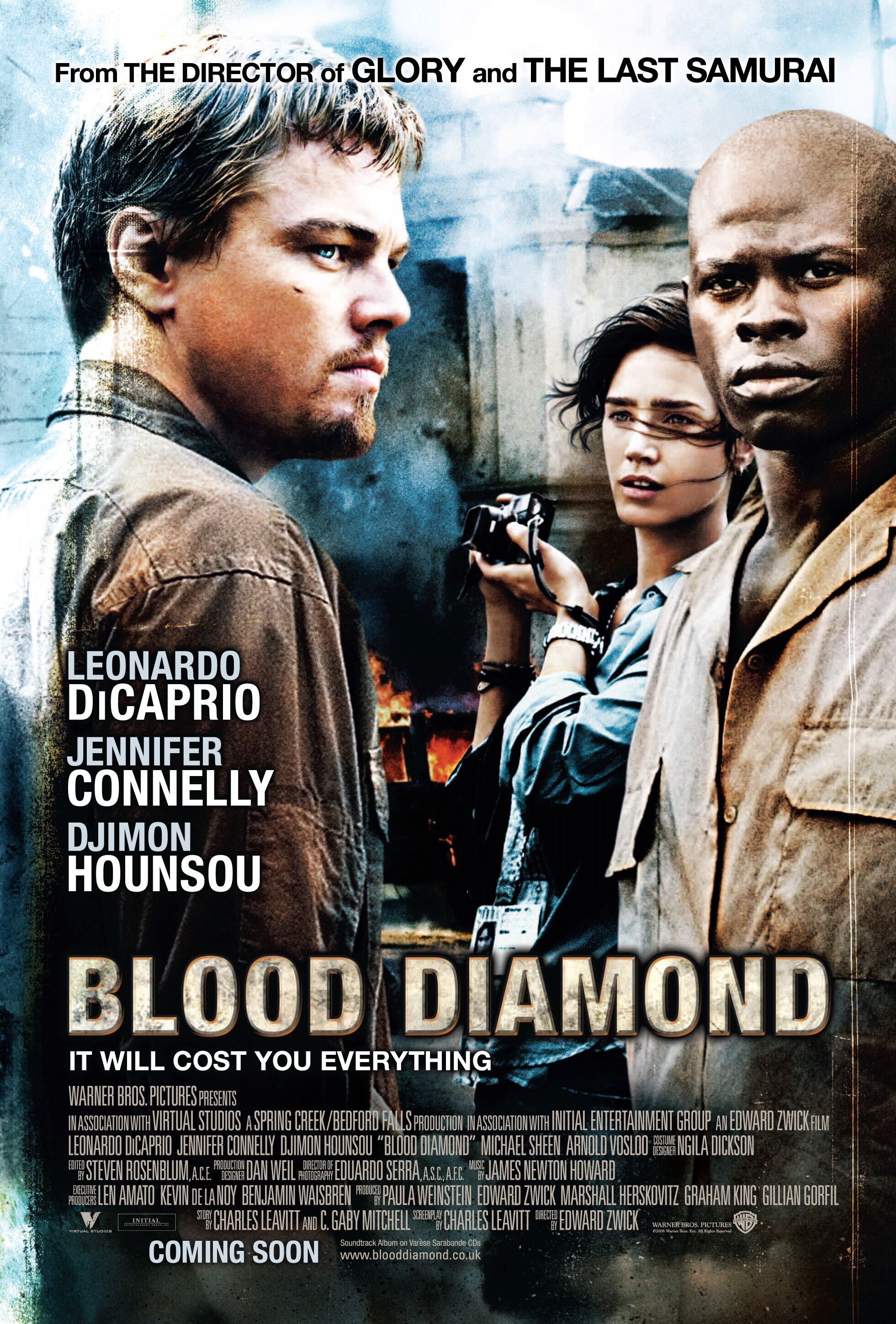 Mega Sized Movie Poster Image for Blood Diamond (#3 of 8)