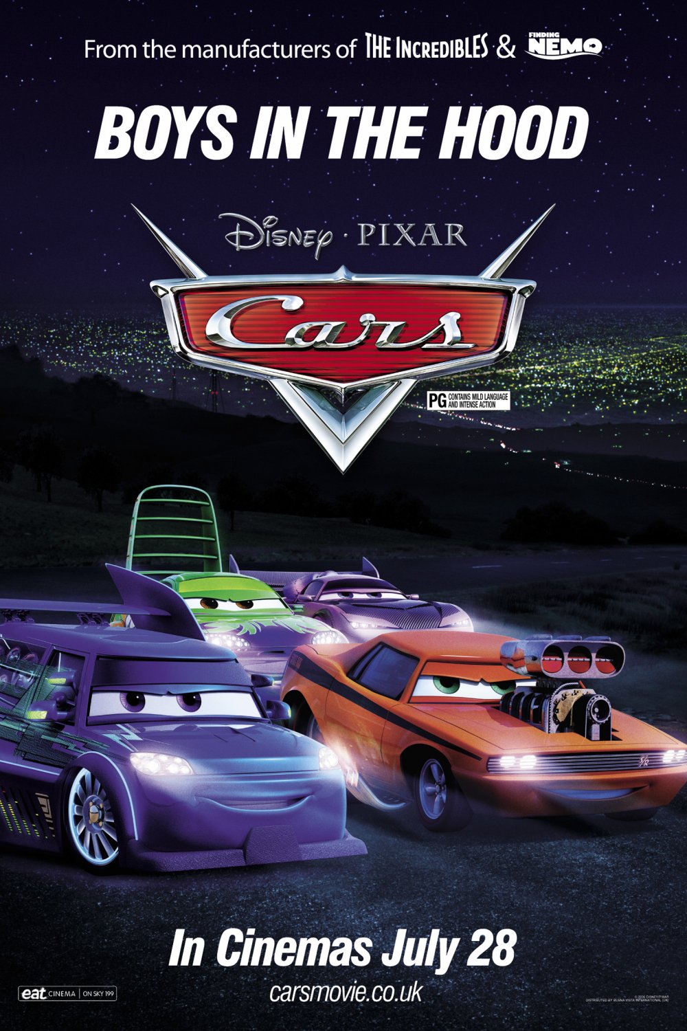 Extra Large Movie Poster Image for Cars (#7 of 13)