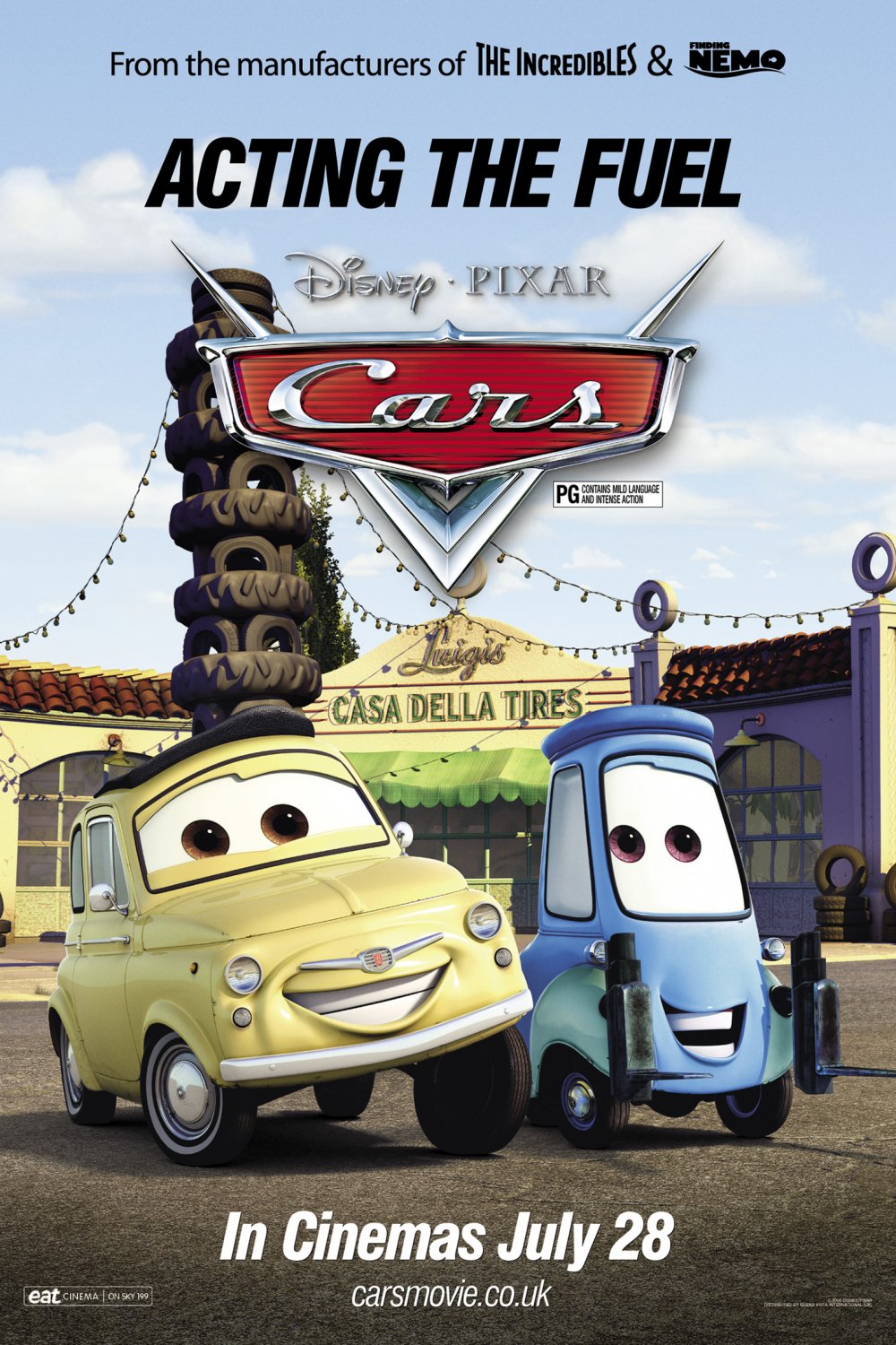 Extra Large Movie Poster Image for Cars (#9 of 13)