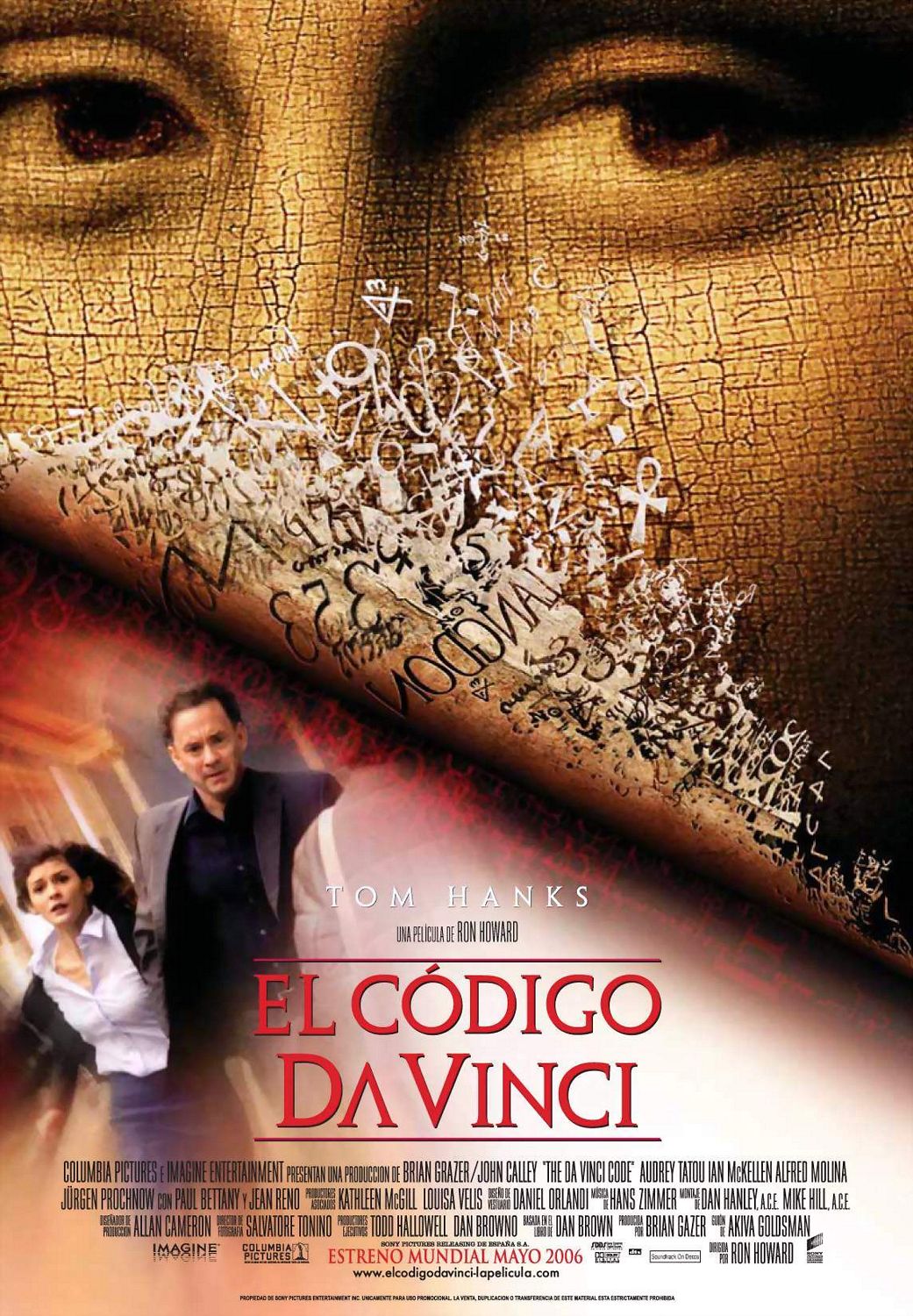 The Da Vinci Code 8 Of 10 Extra Large Movie Poster Image Imp