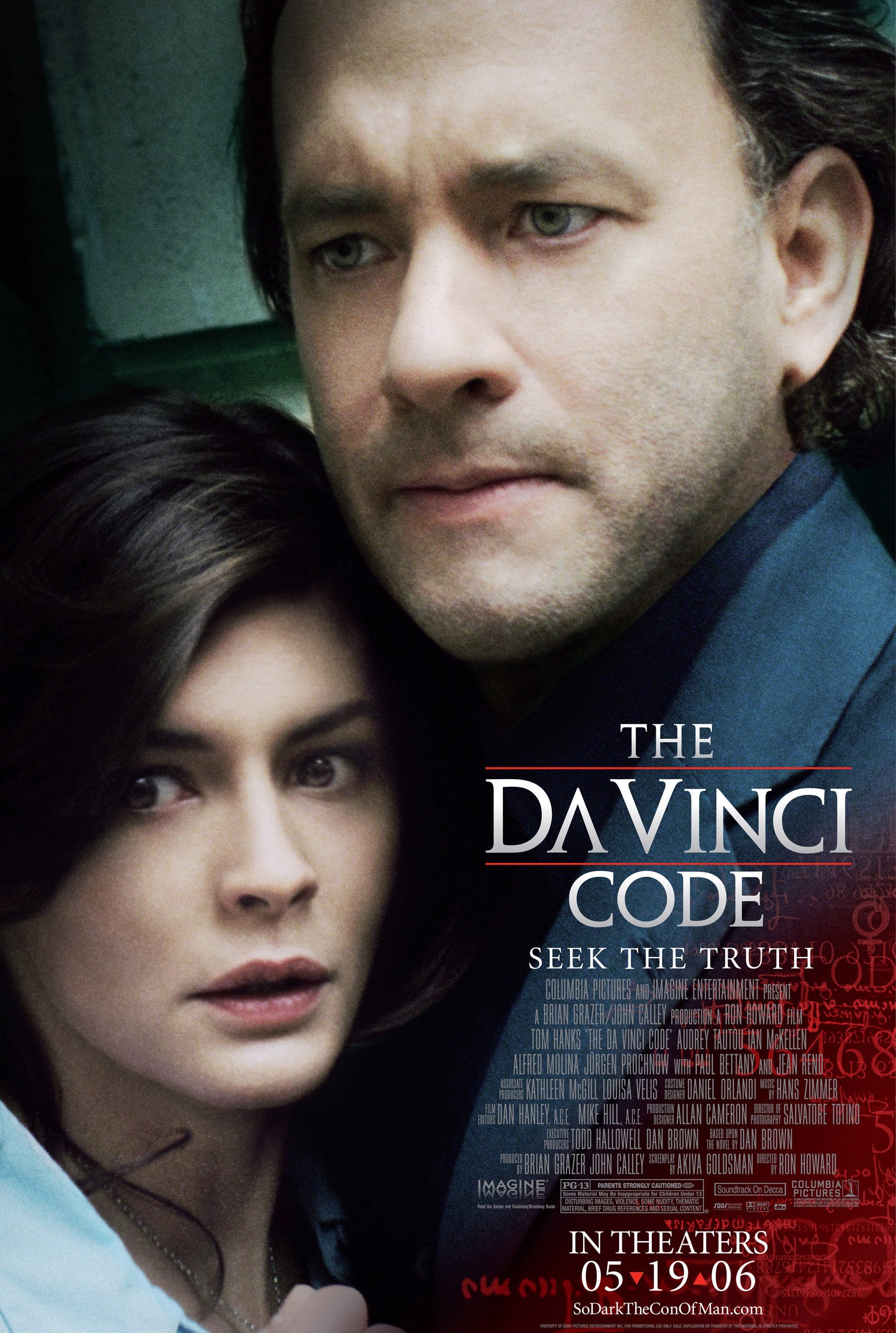 Mega Sized Movie Poster Image for The Da Vinci Code (#9 of 10)