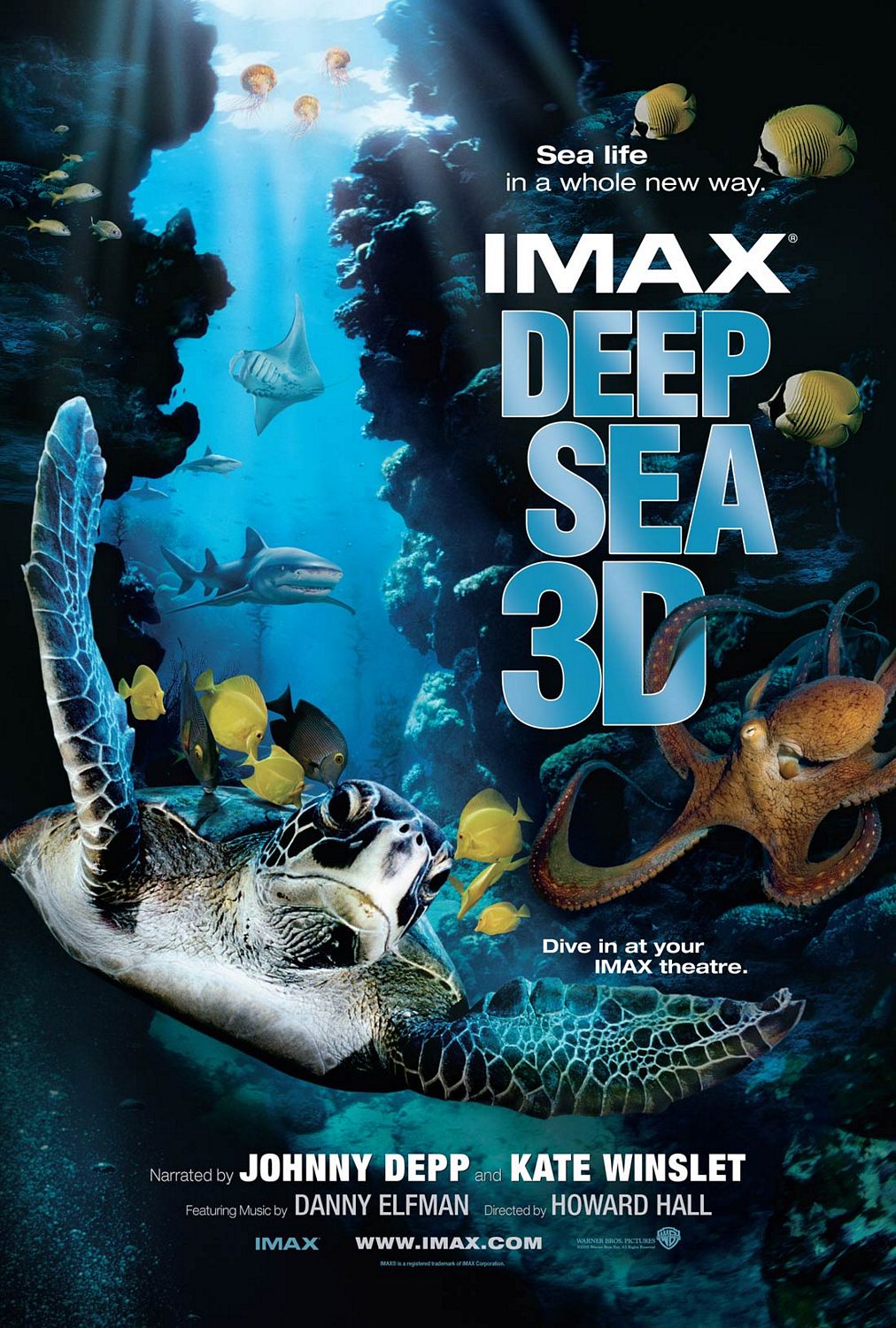 Extra Large Movie Poster Image for Deep Sea 3-D 