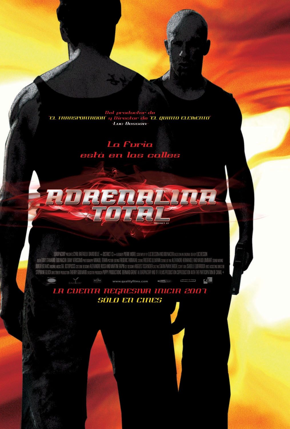 Extra Large Movie Poster Image for District B13