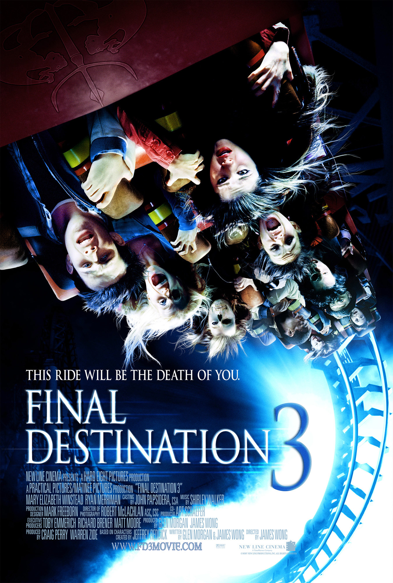 Mega Sized Movie Poster Image for Final Destination 3 (#1 of 2)