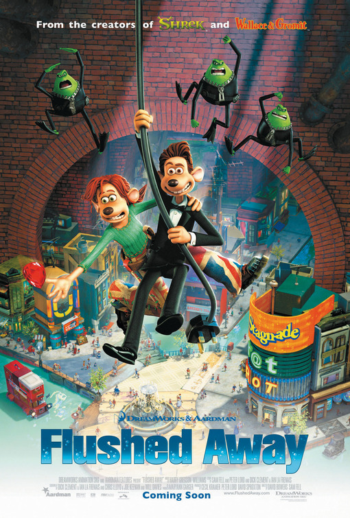 Flushed Away Movie Poster 4 Of 9 IMP Awards