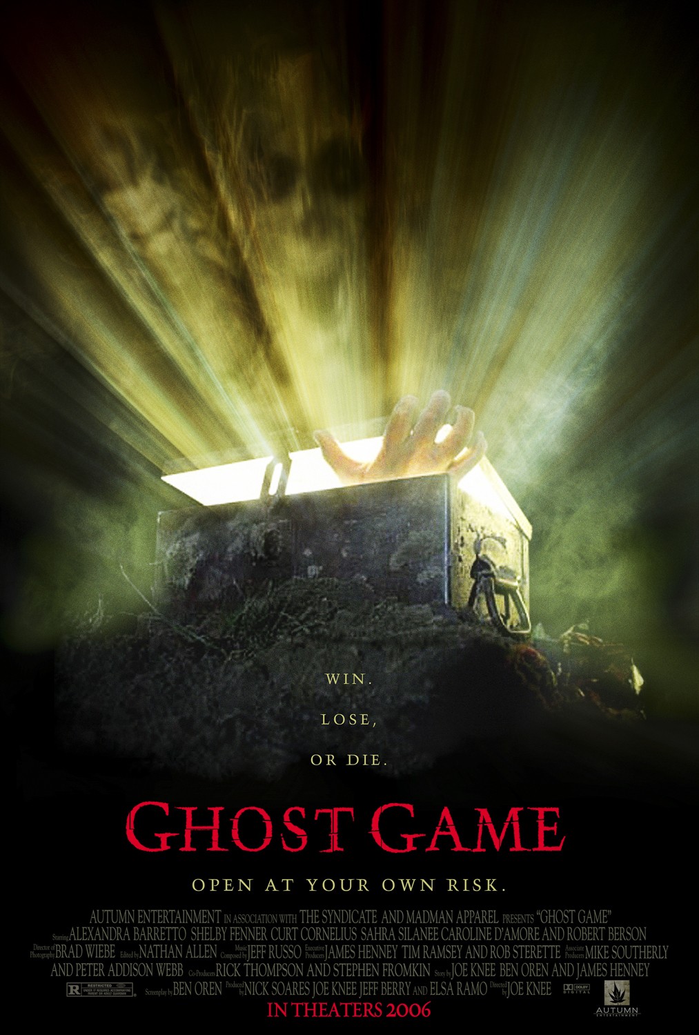 Extra Large Movie Poster Image for Ghost Game 
