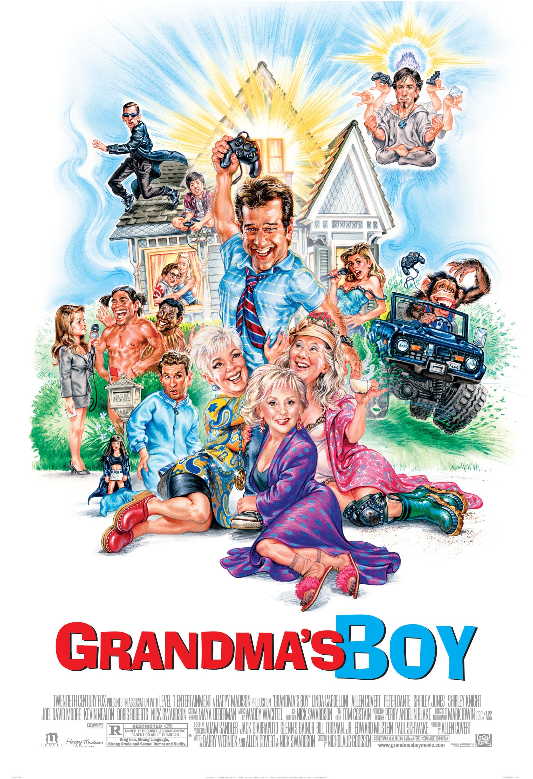 Mega Sized Movie Poster Image for Grandma's Boy 