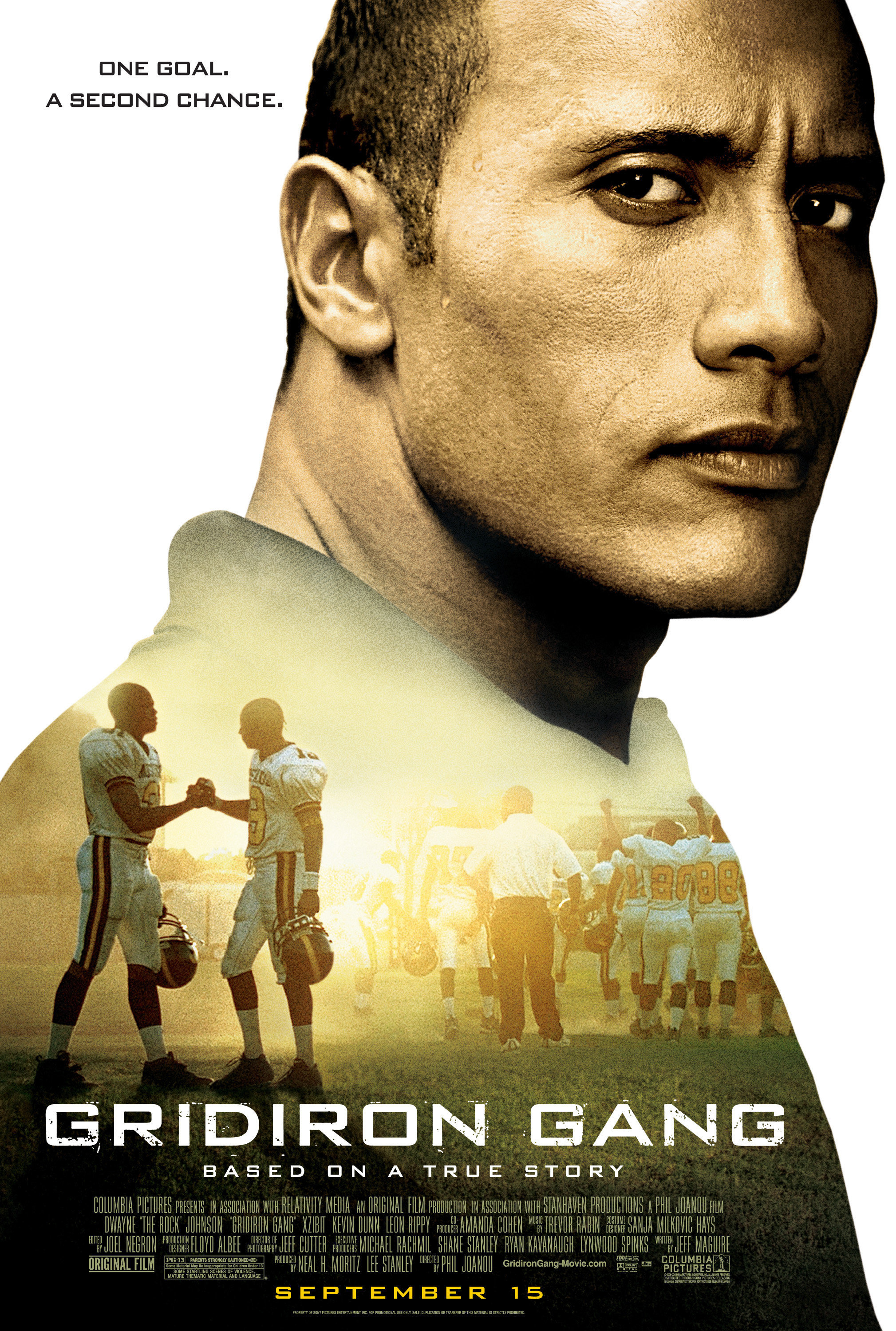 Mega Sized Movie Poster Image for Gridiron Gang (#2 of 3)