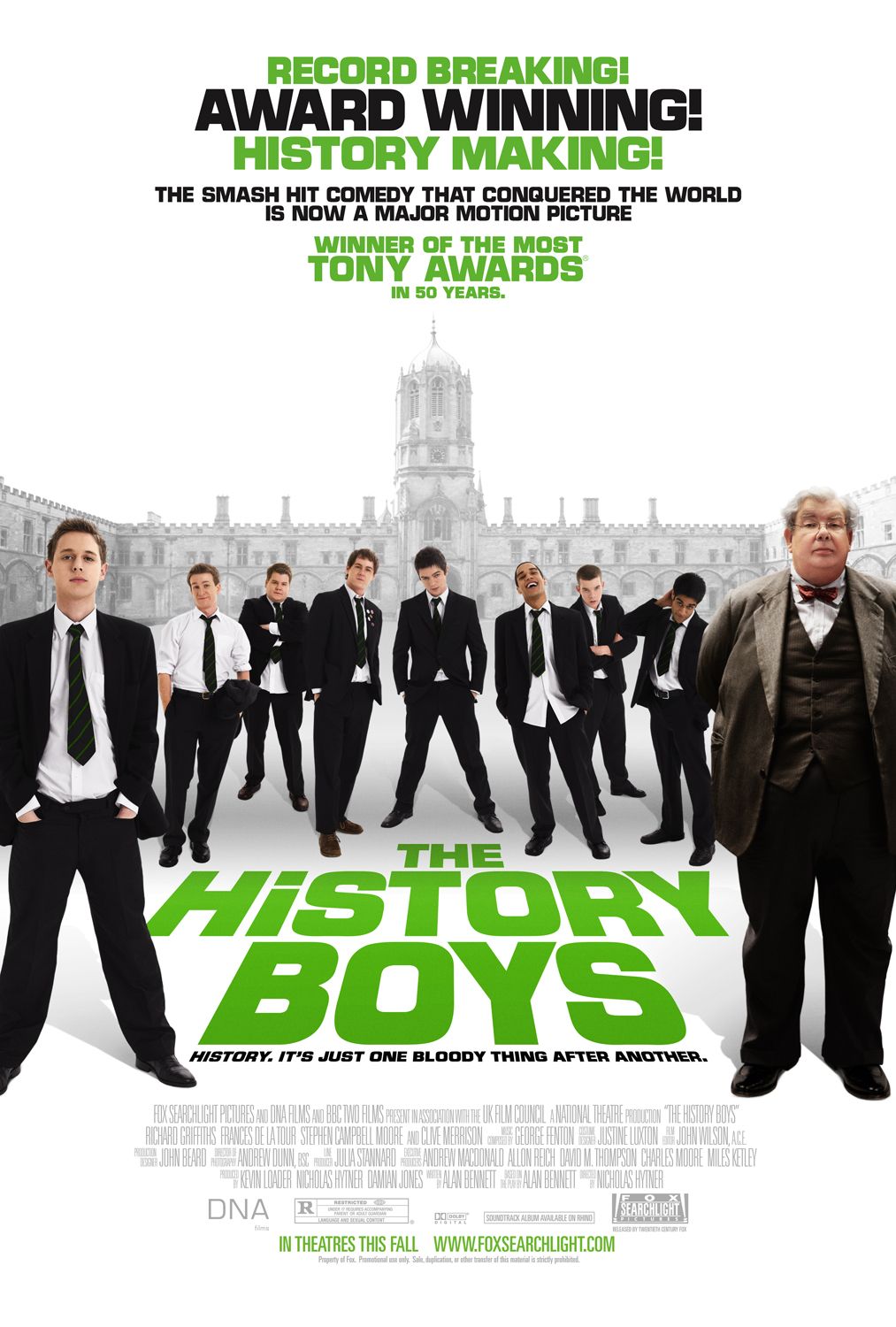 Extra Large Movie Poster Image for The History Boys (#1 of 2)