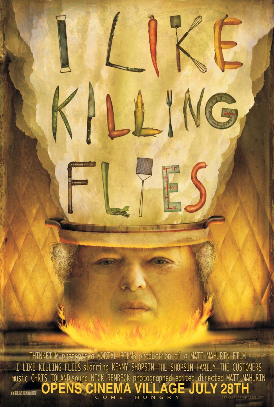 Extra Large Movie Poster Image for I Like Killing Flies 