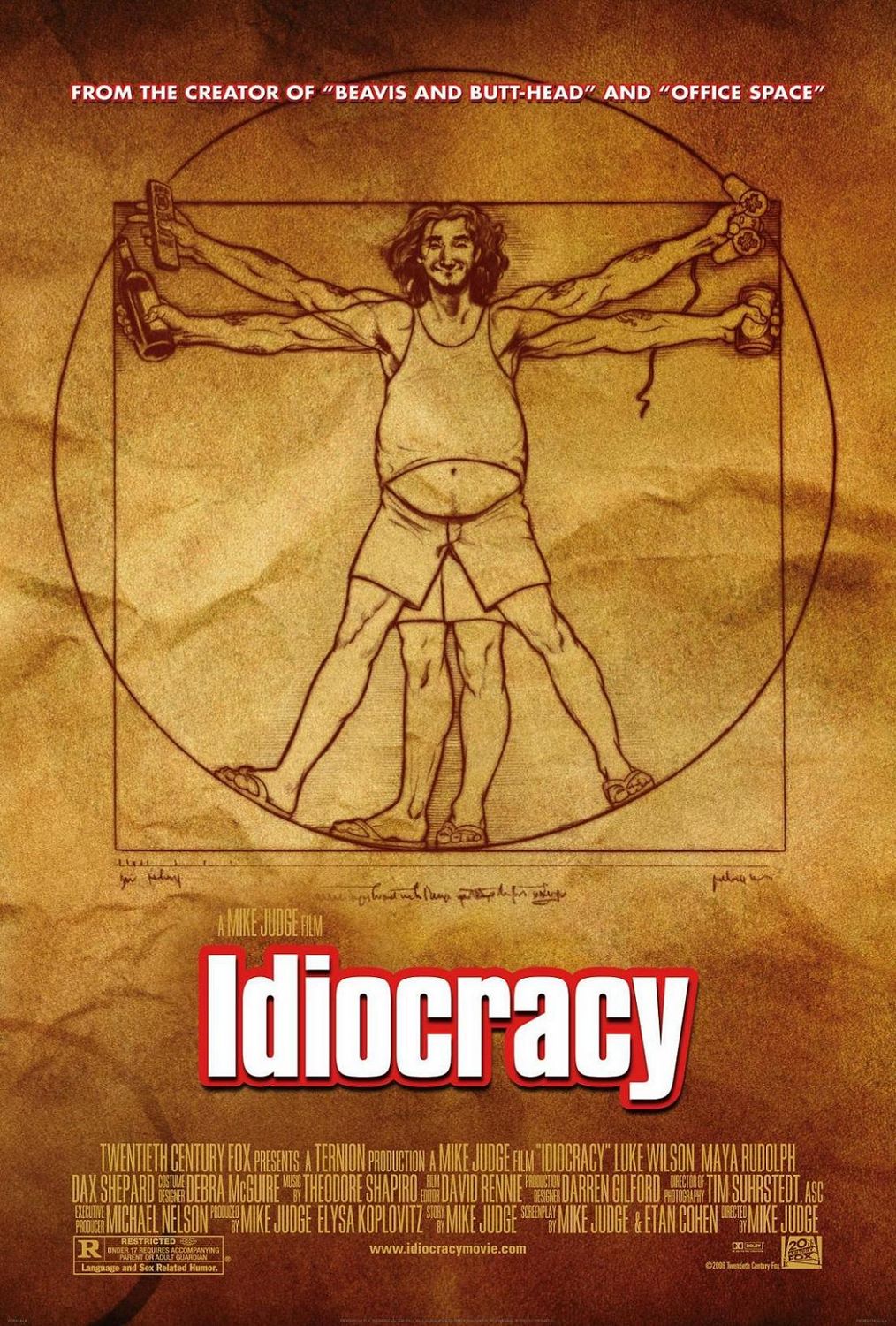 Extra Large Movie Poster Image for Idiocracy 