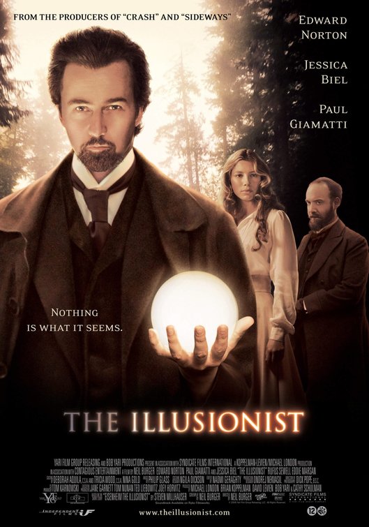 The Illusionist Movie Poster #3 - Internet Movie Poster Awards Gallery