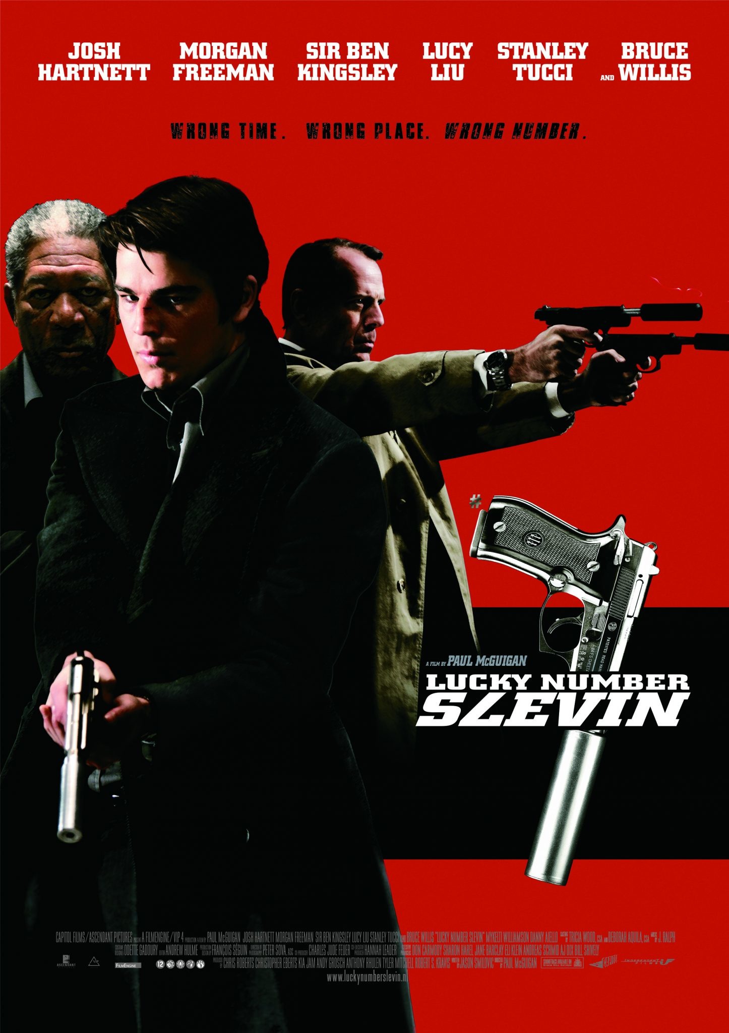 Mega Sized Movie Poster Image for Lucky Number Slevin (#4 of 9)