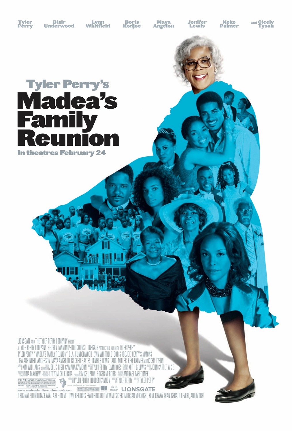 Extra Large Movie Poster Image for Madea's Family Reunion (#3 of 4)