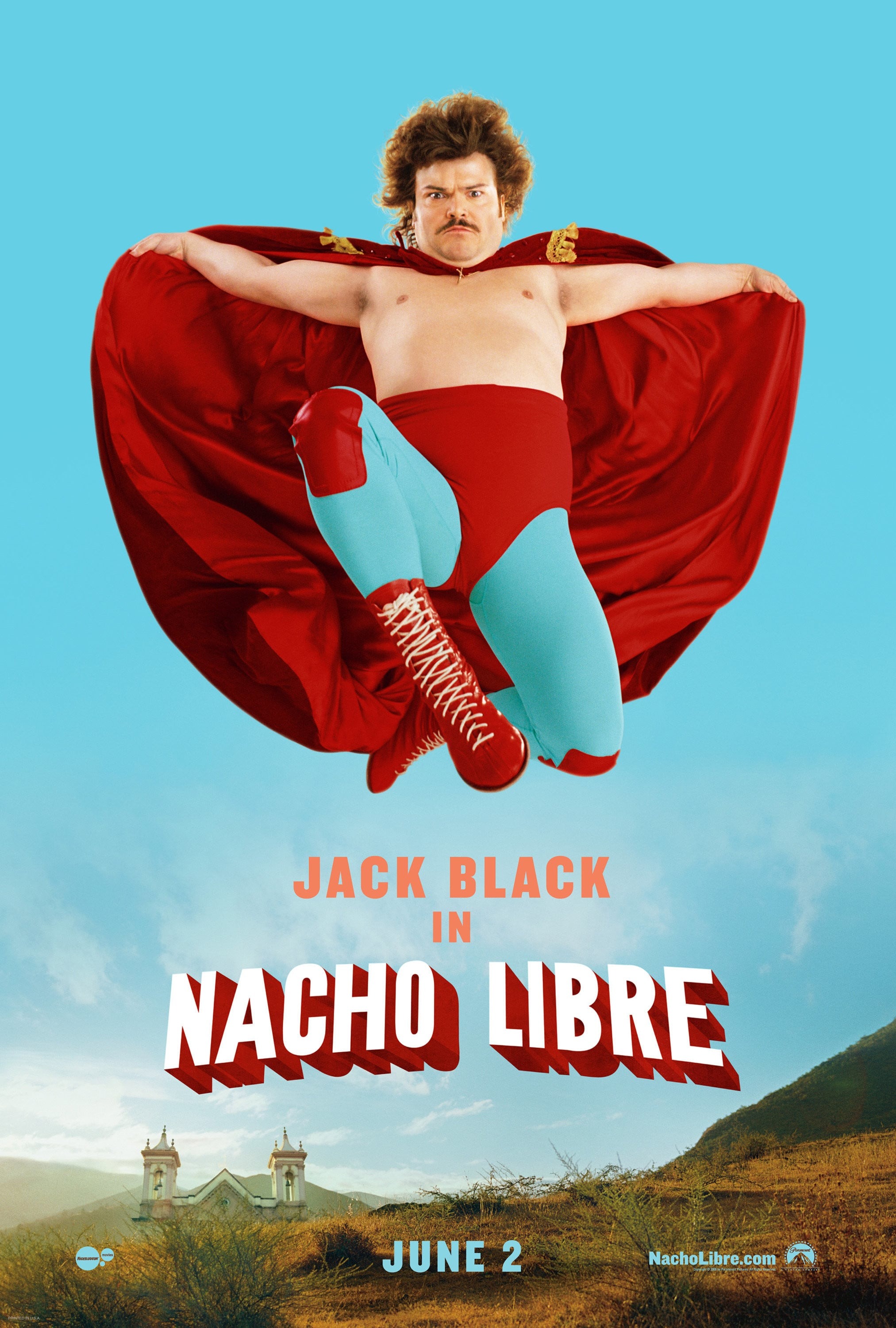 Mega Sized Movie Poster Image for Nacho Libre (#2 of 7)
