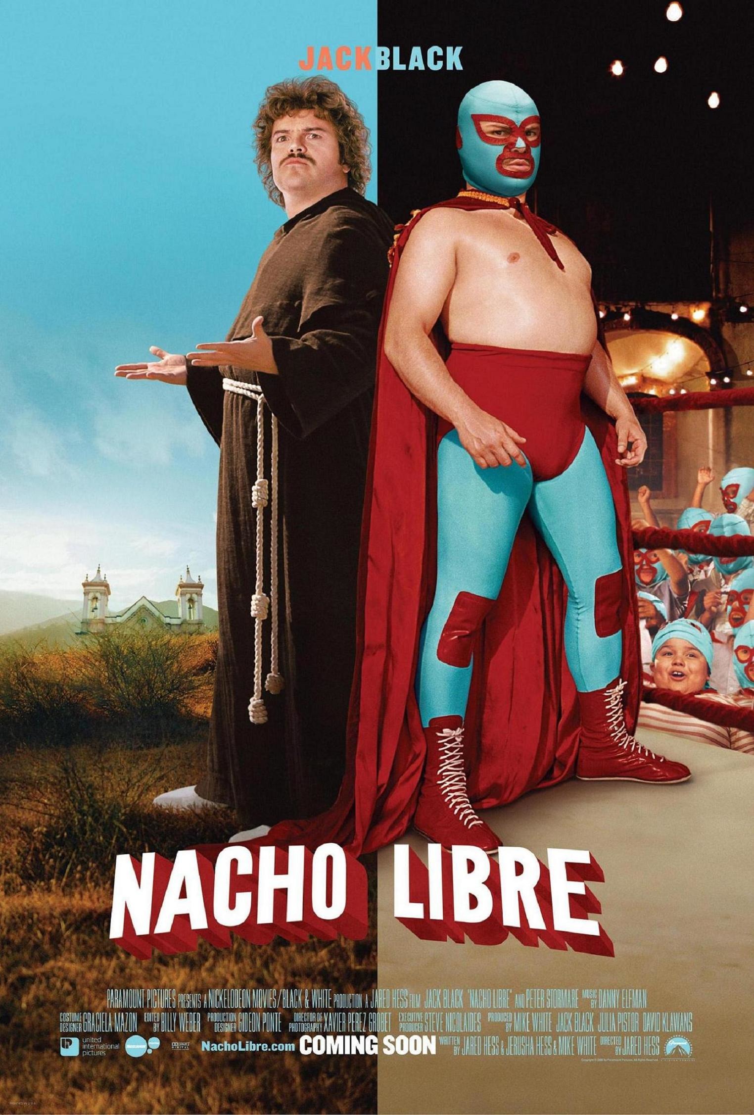 Mega Sized Movie Poster Image for Nacho Libre (#6 of 7)