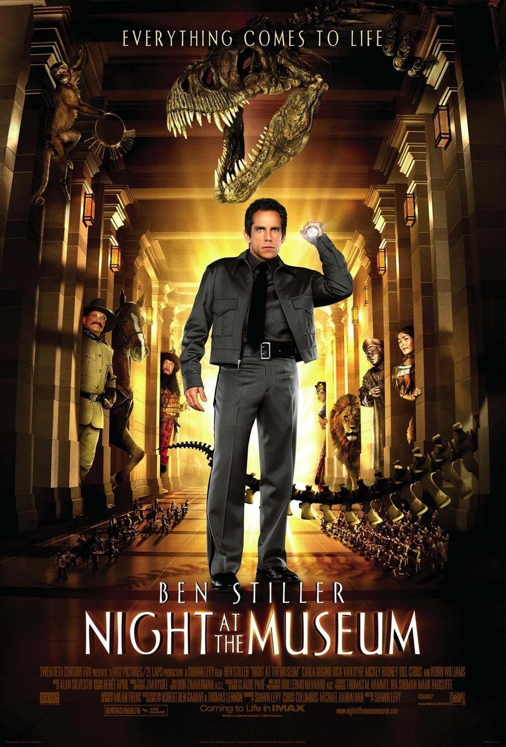 Extra Large Movie Poster Image for Night at the Museum (#2 of 2)