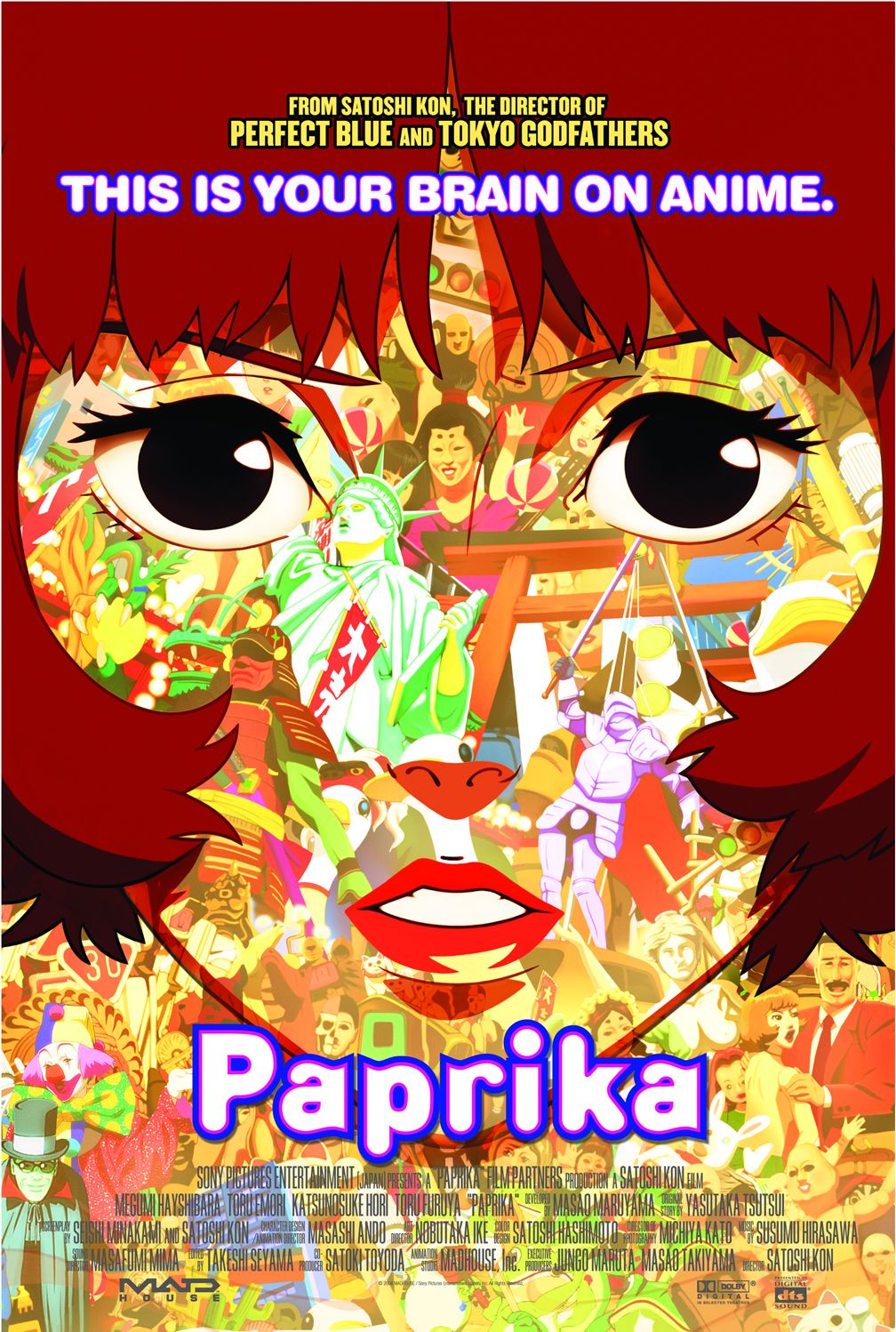 Extra Large Movie Poster Image for Paprika (#1 of 2)
