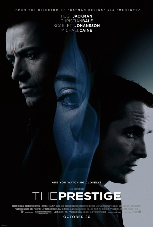 The Prestige movie poster design art