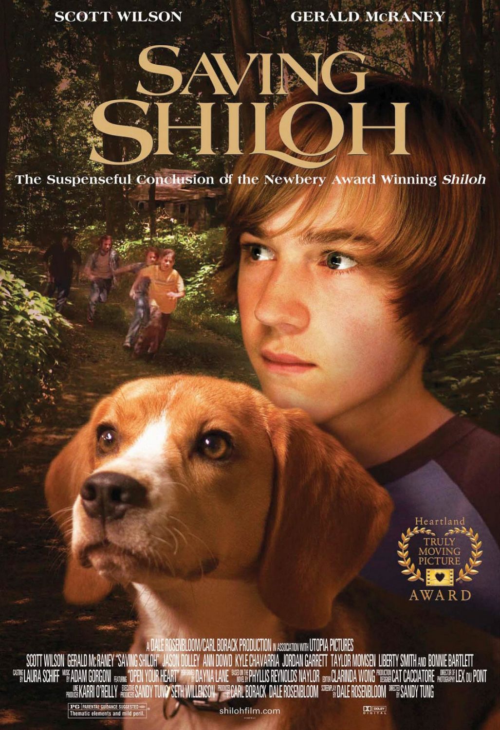 Extra Large Movie Poster Image for Saving Shiloh 