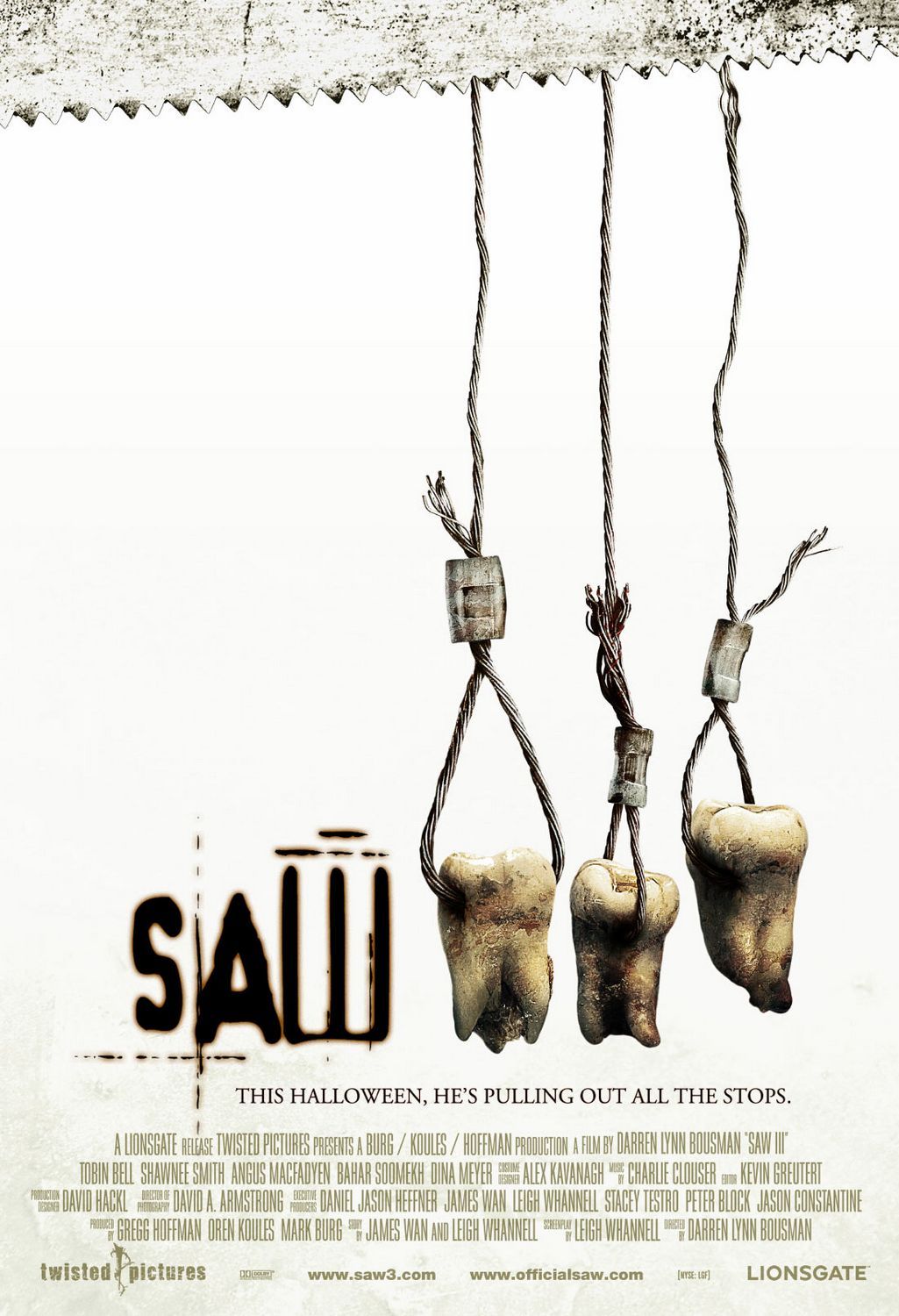 Extra Large Movie Poster Image for Saw III (#2 of 9)