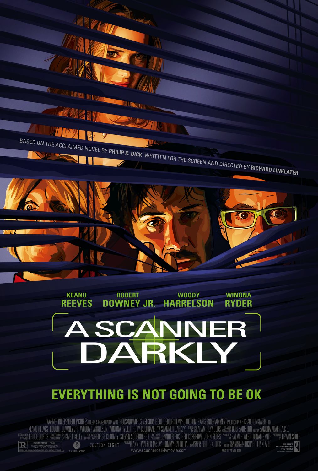 Extra Large Movie Poster Image for A Scanner Darkly (#1 of 5)