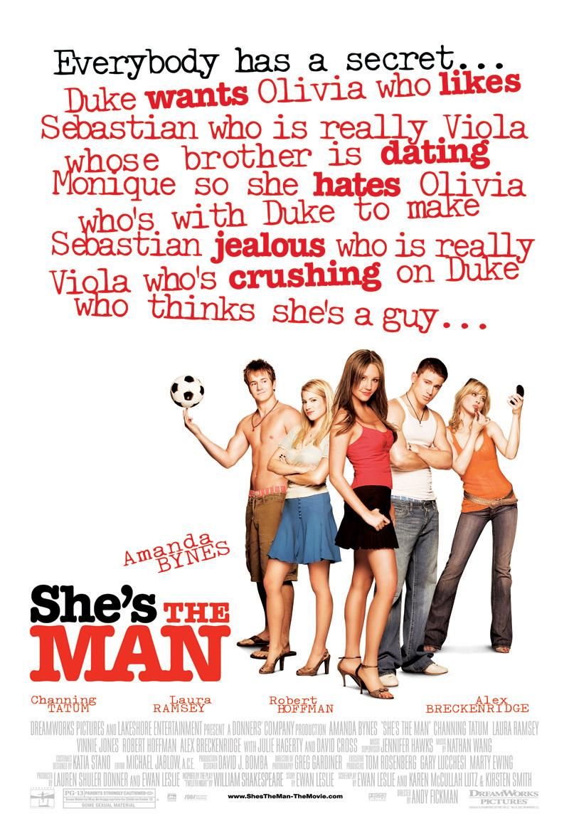 Extra Large Movie Poster Image for She's the Man (#1 of 3)