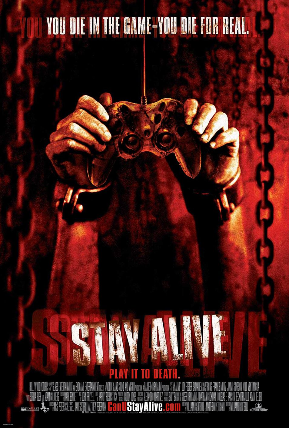 Extra Large Movie Poster Image for Stay Alive 