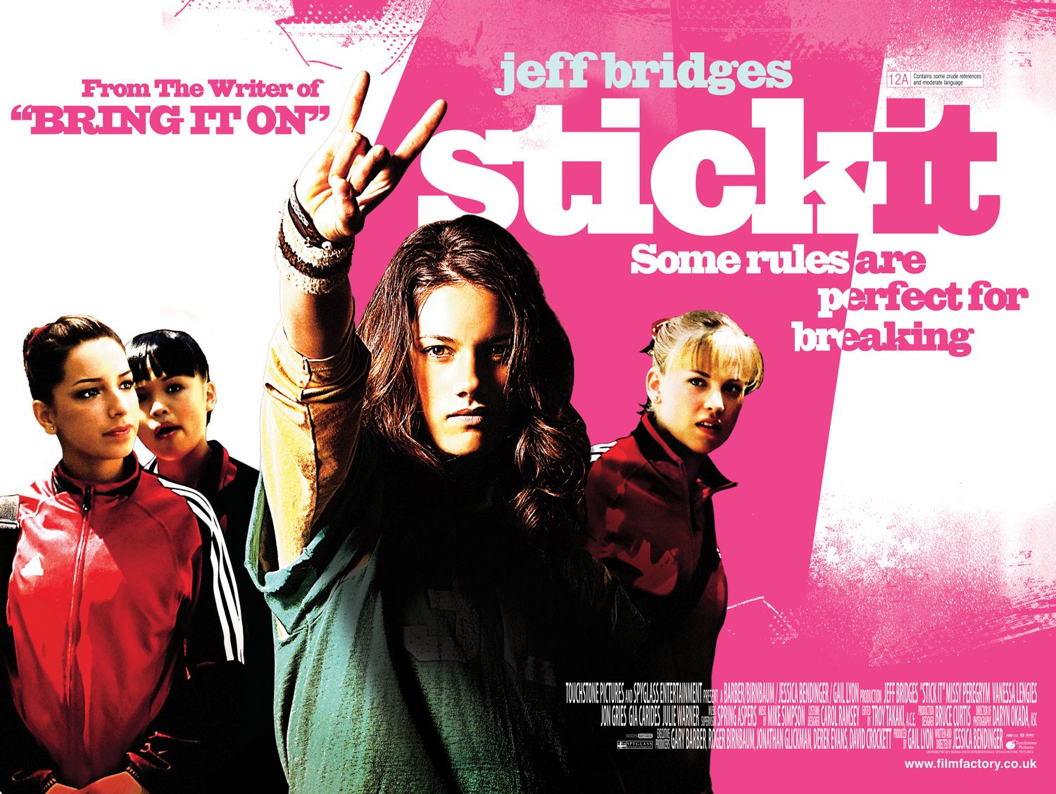 Extra Large Movie Poster Image for Stick It (#2 of 2)