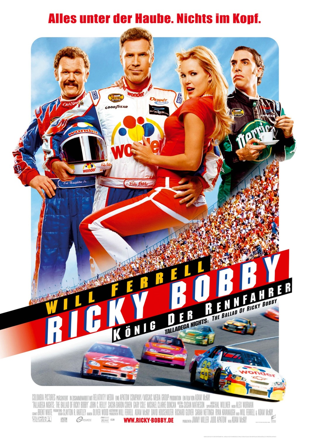 Extra Large Movie Poster Image for Talladega Nights: The Ballad of Ricky Bobby (#3 of 3)