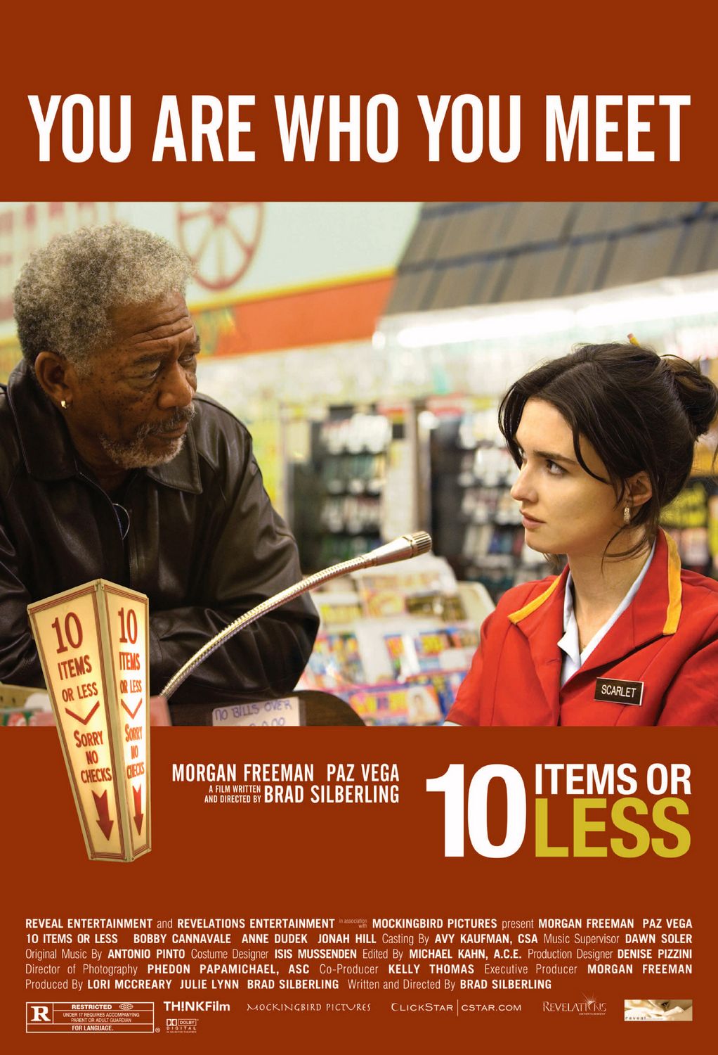 Extra Large Movie Poster Image for 10 Items or Less (#1 of 2)