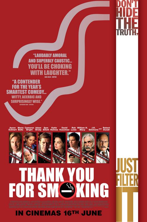 Thank You For Smoking Movie Poster