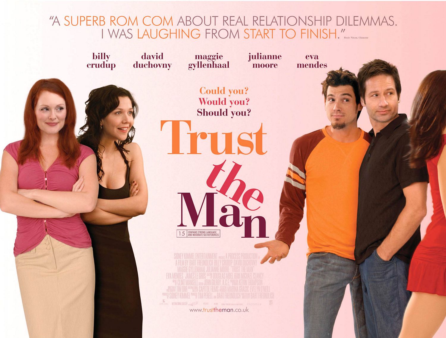 Extra Large Movie Poster Image for Trust the Man (#3 of 4)